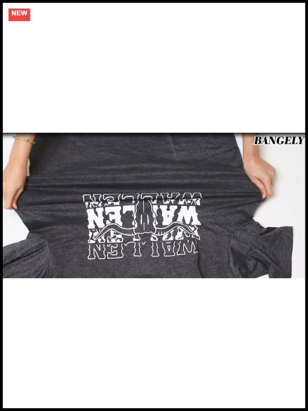 Women's Oversized Cow Skull Country Music Graphic Tee Vintage Western Short